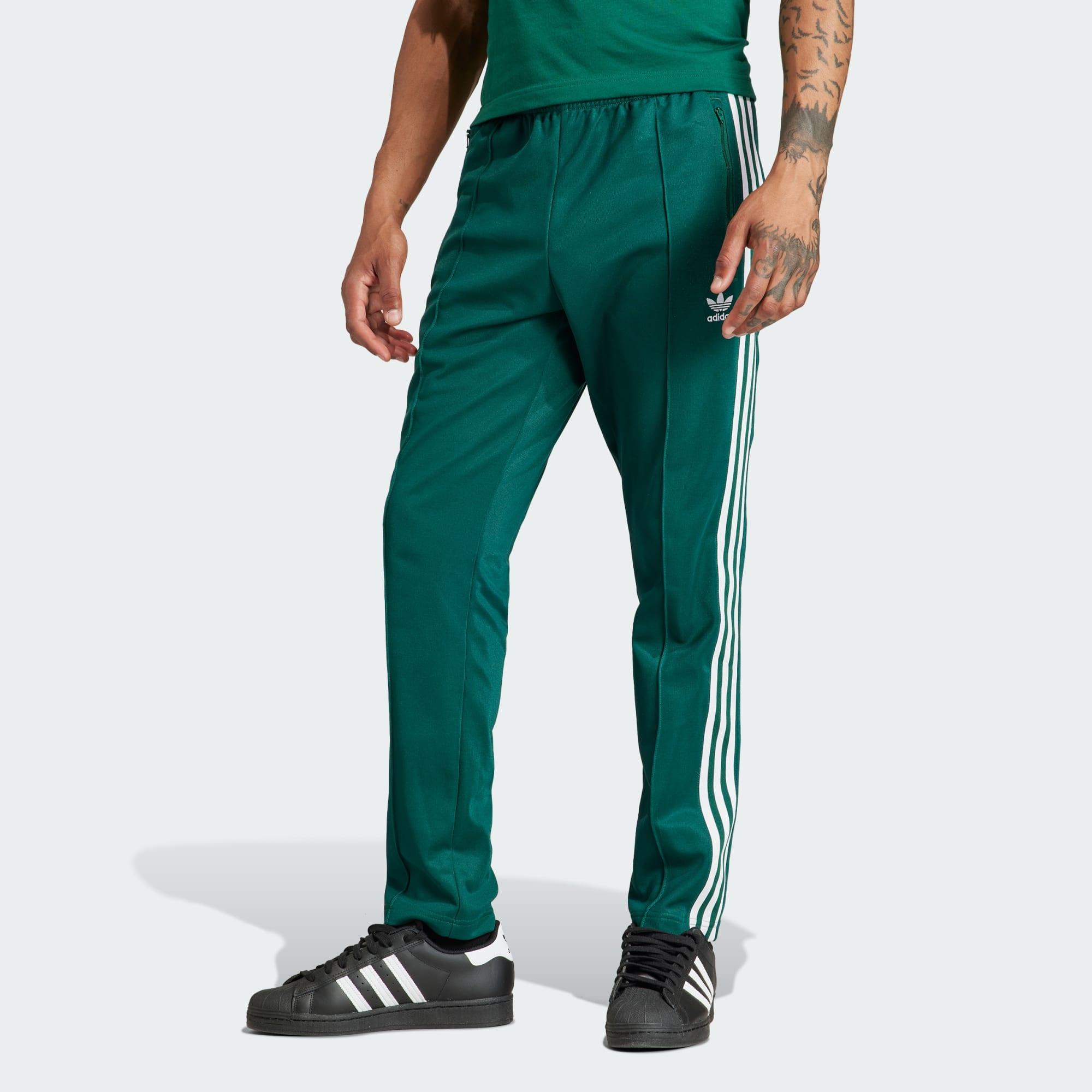 adidas Adicolor Classics Beckenbauer Tracksuit Bottoms in Green