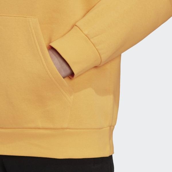 3d trefoil graphic sweat hoodie