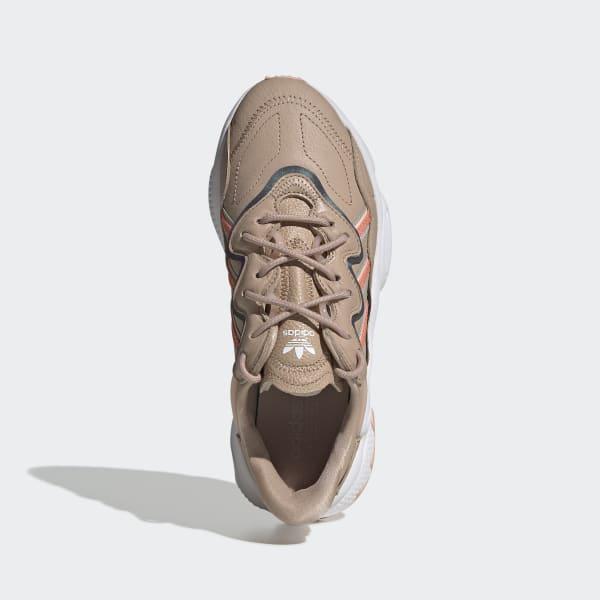 ozweego shoes beige womens