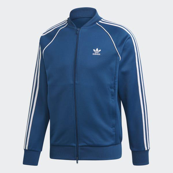 adidas Synthetic Sst Track Jacket in Blue for Men - Lyst