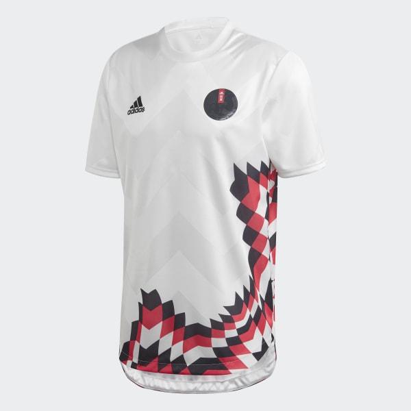 adidas Synthetic Captain Tsubasa Jersey in White for Men - Lyst