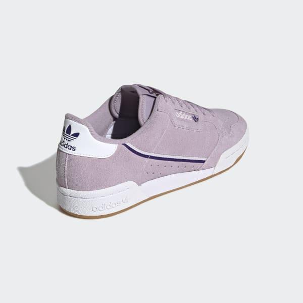 adidas continental 80 violet