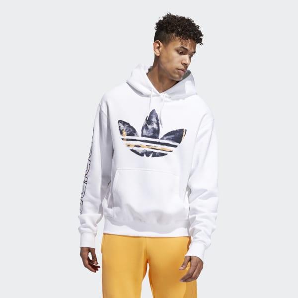 Watercolor adidas hoodie Clearance
