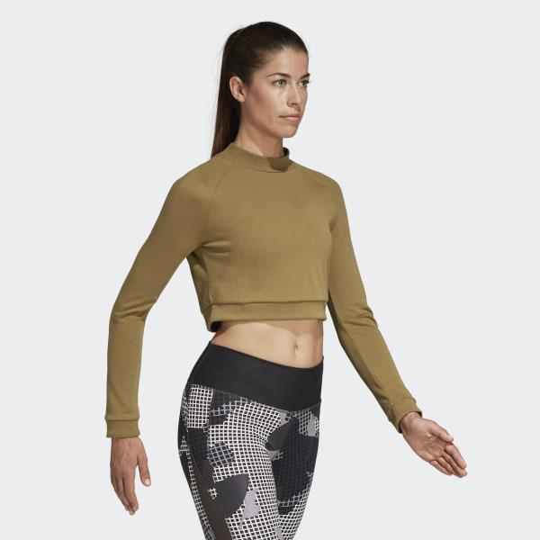 adidas id cropped tee