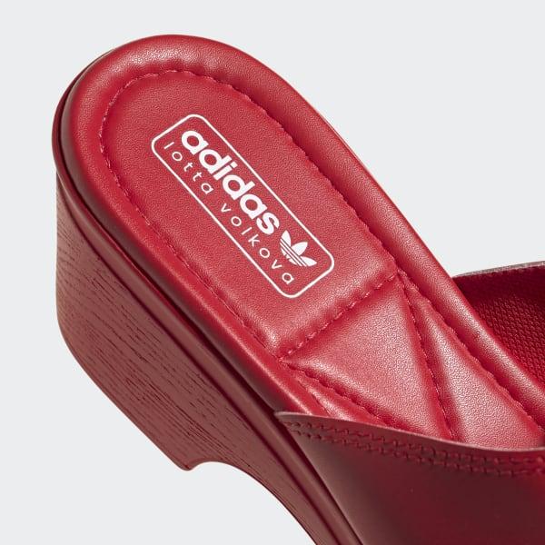adidas lotta volkova trefoil mules
