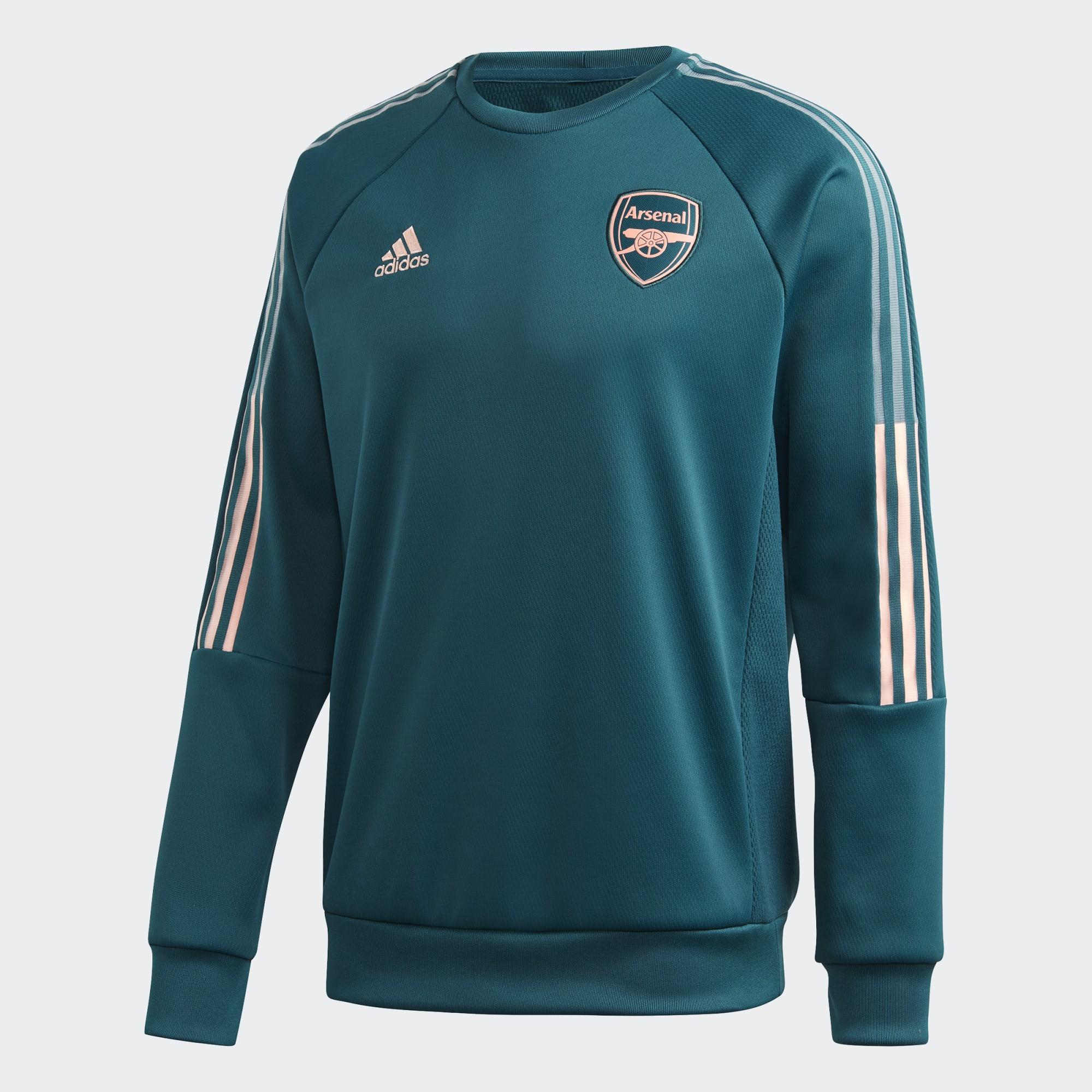 adidas Arsenal Travel Sweatshirt in Green for Men | Lyst UK