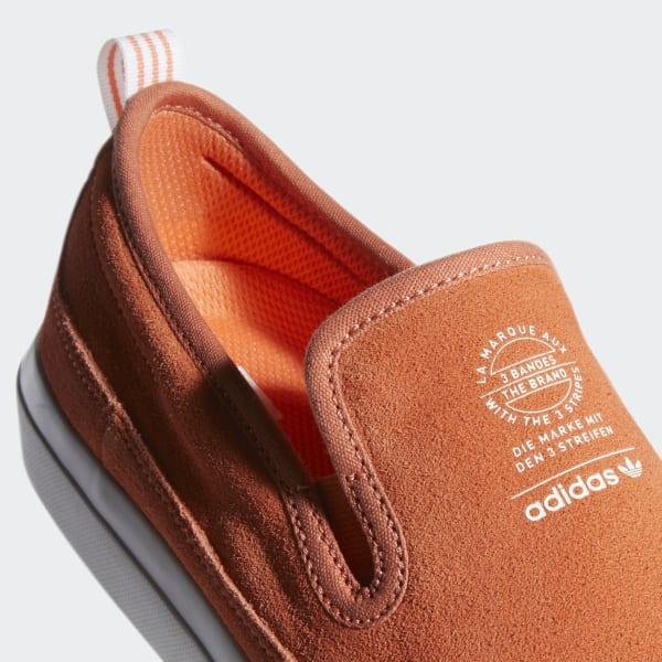 adidas matchcourt slip on orange