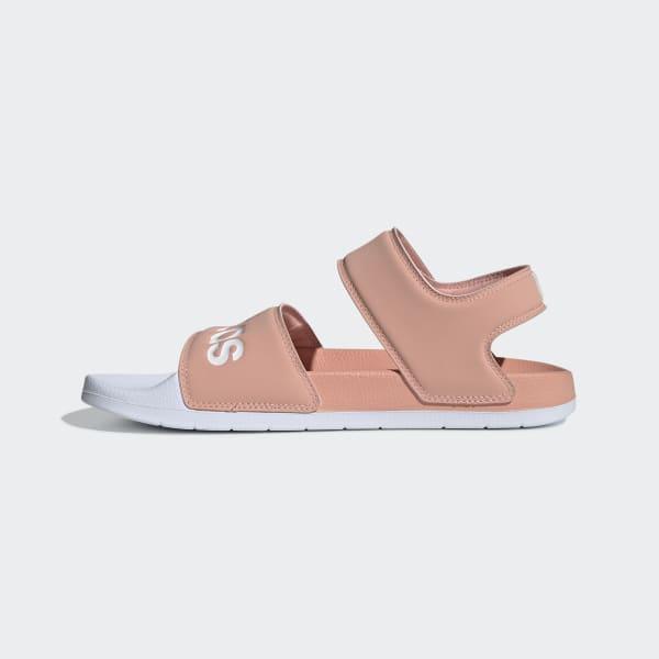 adilette sandals pink