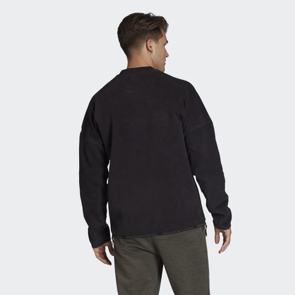 Adidas Fleece Z N E Crewneck Sweatshirt In Black For Men Lyst Adidas Fleece Z N E Crewneck Sweatshirt In Black For Men Lyst