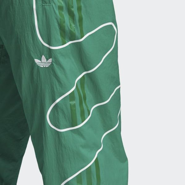adidas flamestrike track pants green