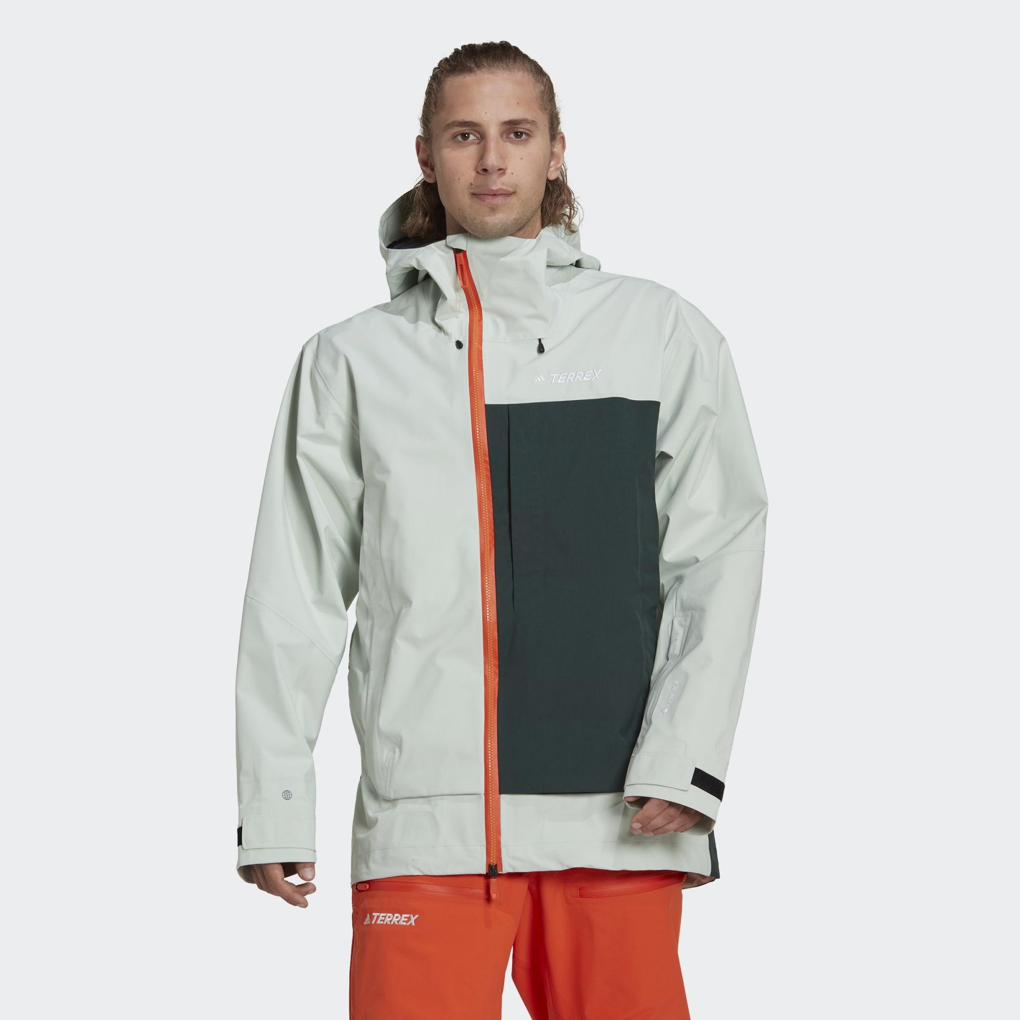 adidas Synthetic Terrex Myshelter 3 Layer Gore Tex Snow Jacket in Green (Blue) for Men Lyst UK