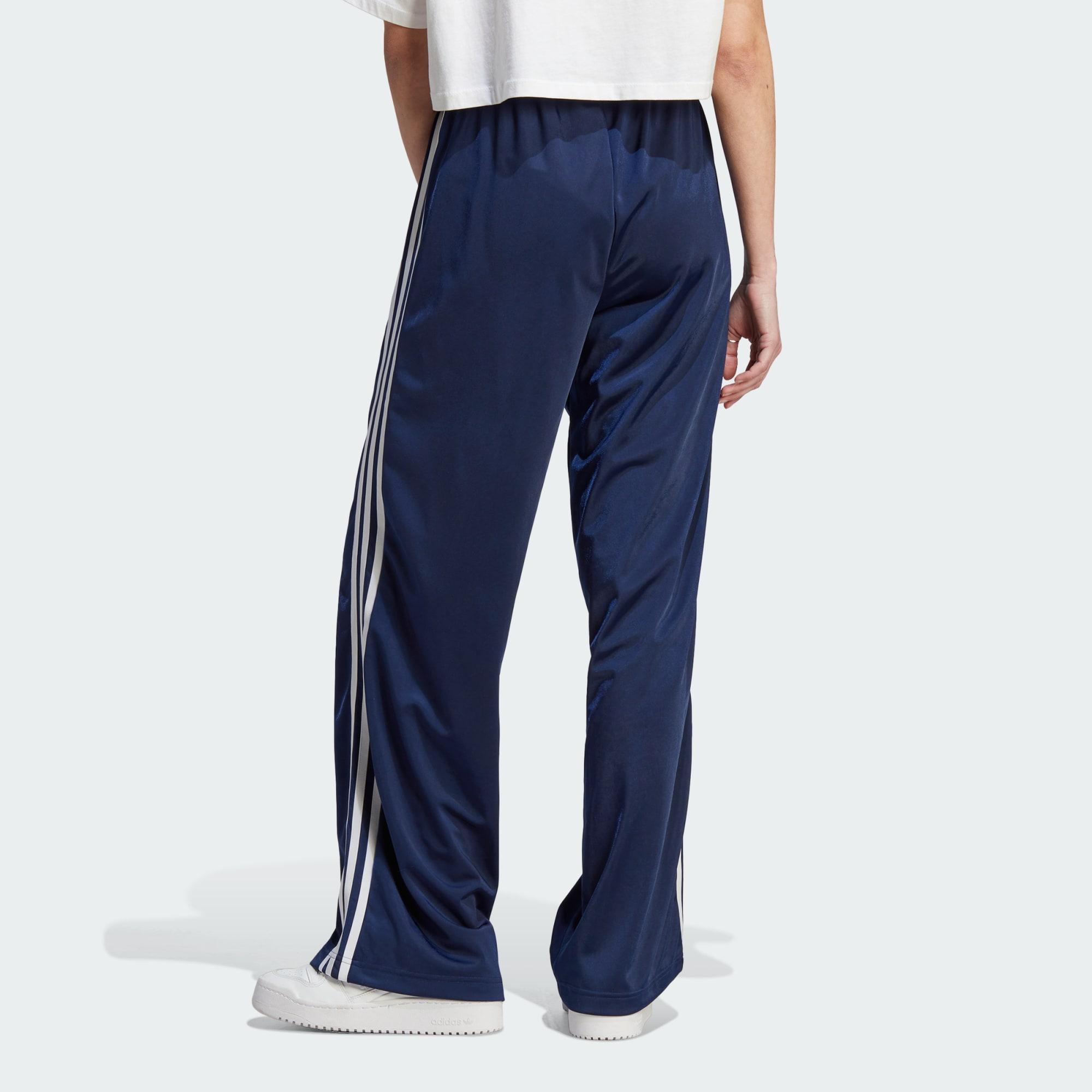 Navy blue discount adidas firebird tracksuit