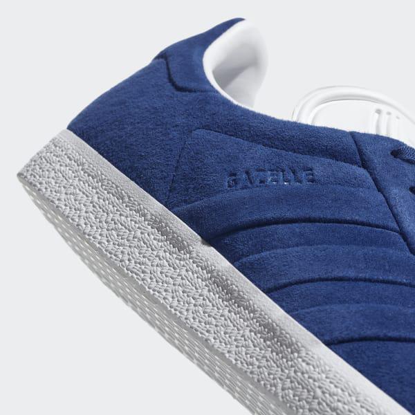 adidas gazelle stitch and turn blue