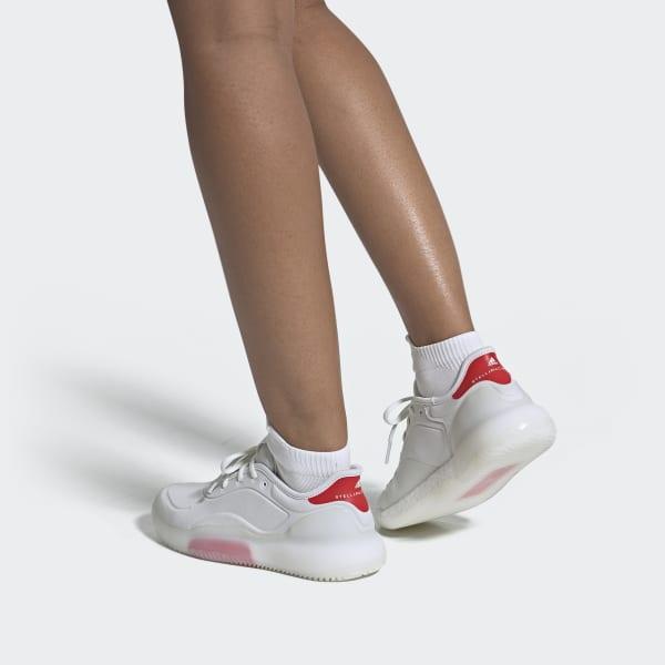 adidas By Stella Mccartney Court Boost Shoes in White - Lyst