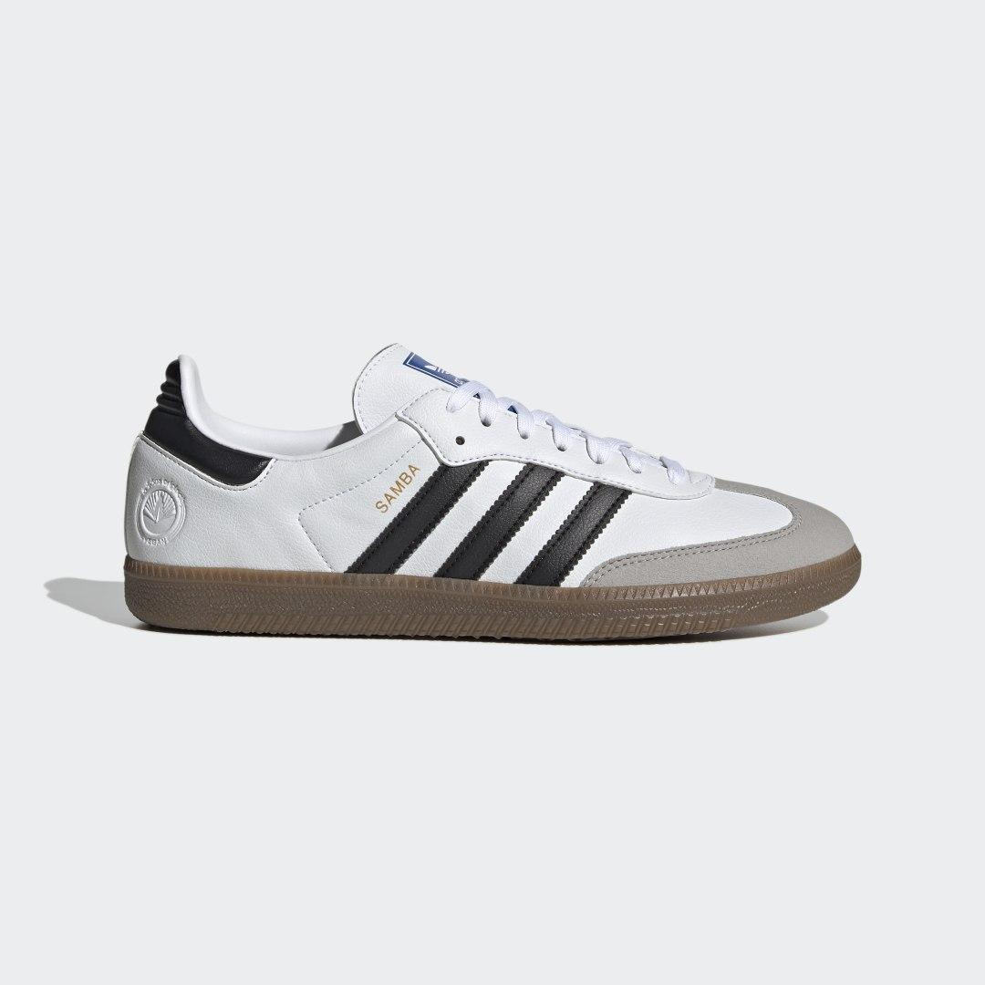 adidas Samba Vegan Schoenen in het Wit | Lyst BE