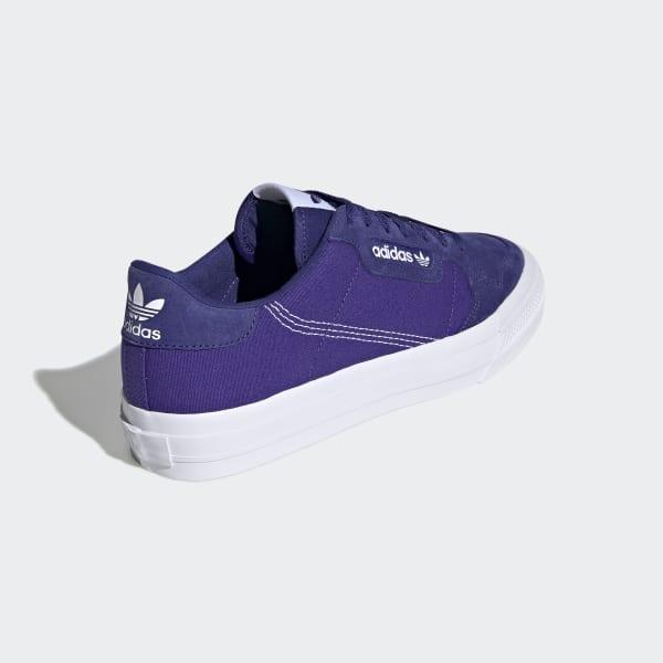 adidas continental vulc purple