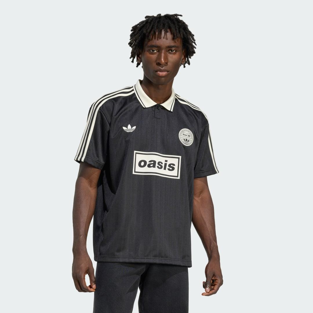 adidas Tour Jacquard Jersey in Black | Lyst UK