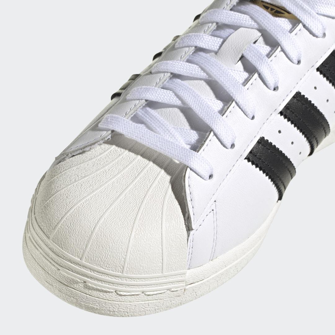 adidas Superstar Instappers in het Wit voor heren | Lyst NL