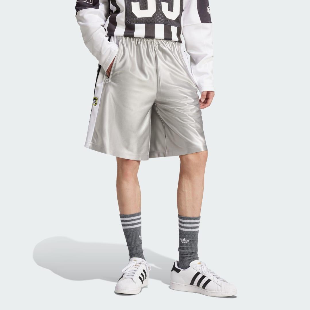 adidas Originals Adilenium Season 2 Megabreak Shorts in Grey for
