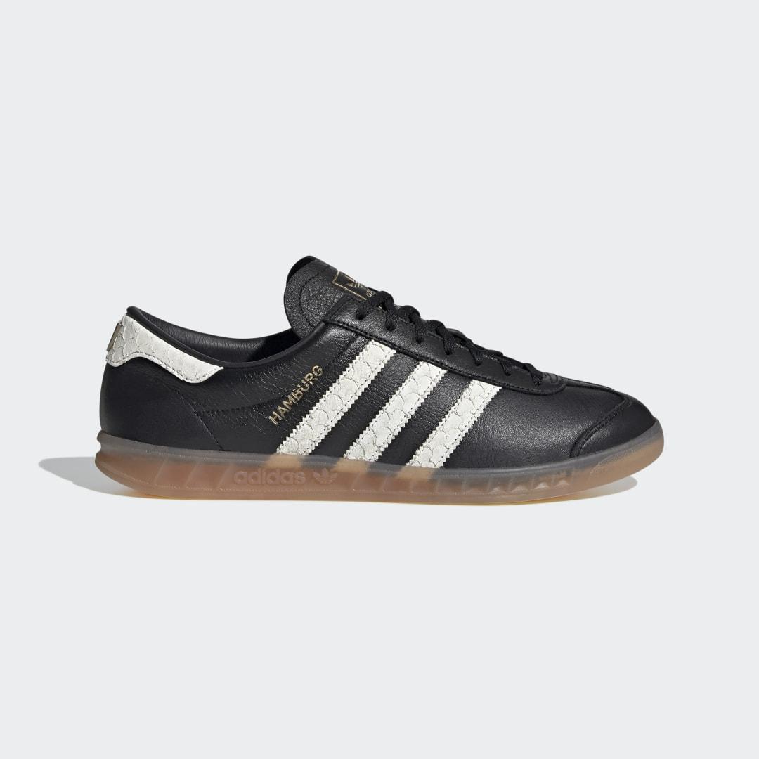 Chaussure Hamburg Cuir adidas en coloris Noir - Lyst Chaussure Hamburg Cuir adidas en coloris Noir - Lyst
