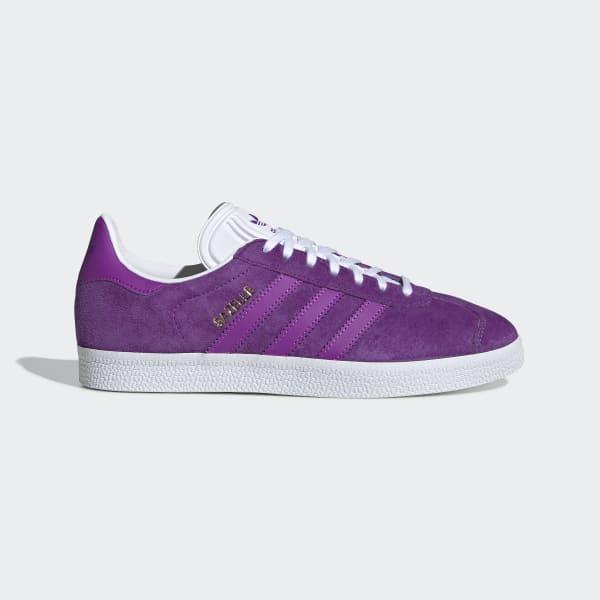 adidas gazelle purple suede