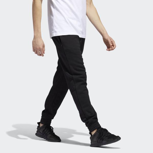 adidas Fleece Eqt 18 Joggers in Black for Men - Lyst