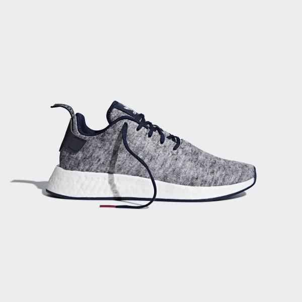 adidas Leather Ua&sons Nmd R2 Shoes in Grey (Gray) for Men - Lyst