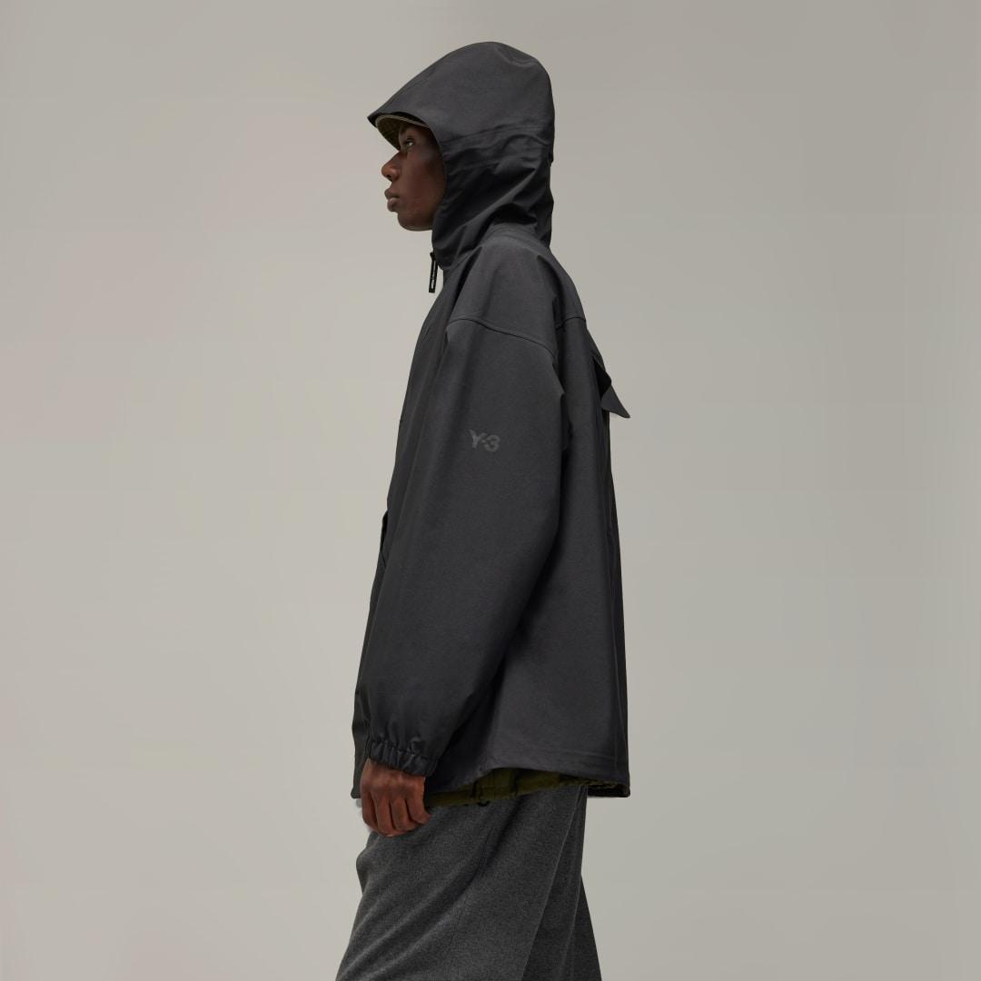 Waterproof Jackets Y3 Gore Tex Long Coat Adidas Y-3 Gore-Tex