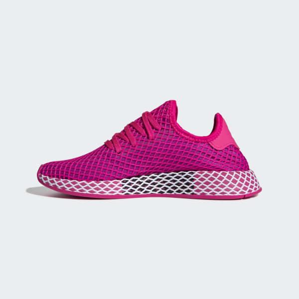 deerupt runner shoes pink