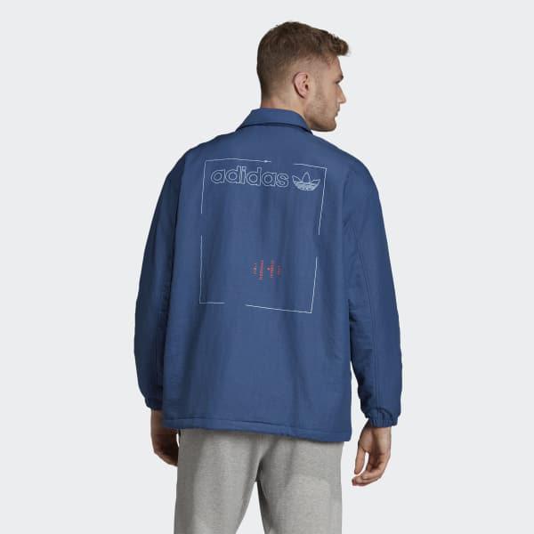 Adidas kaval graphic coach jacket Outlet