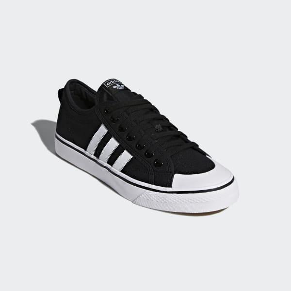 adidas nizza white black