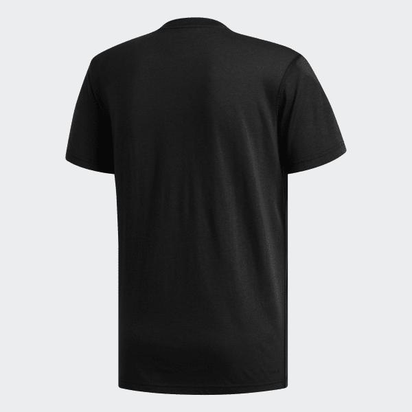 adidas Cotton Ultimate V-neck 2.0 Tee in Black for Men - Lyst