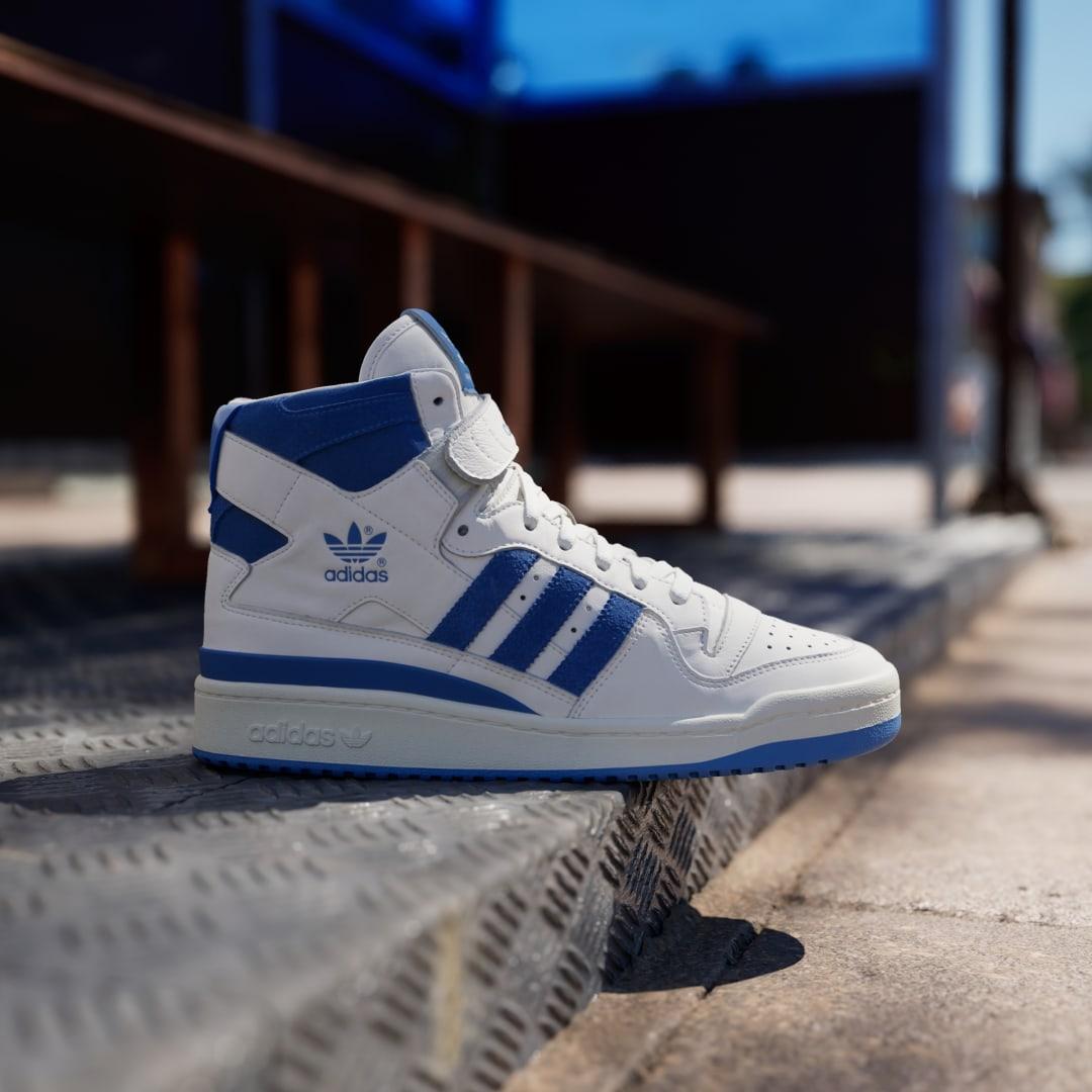 adidas Forum 84 High Shoes in Blue Lyst UK