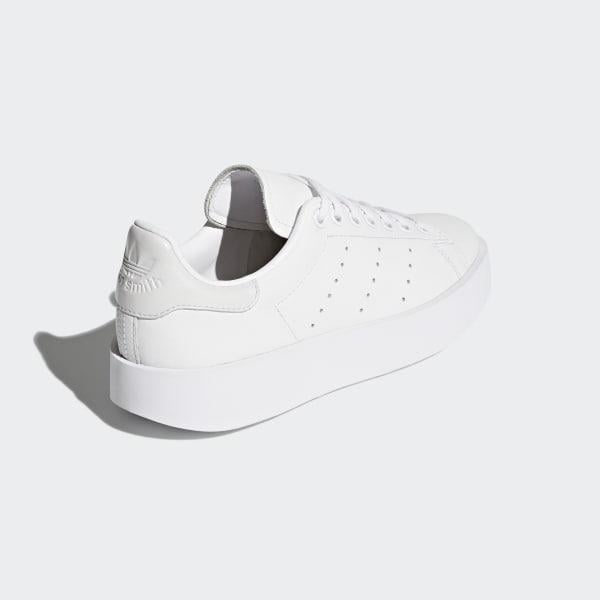 adidas Leather Stan Smith Bold Shoes in White - Lyst