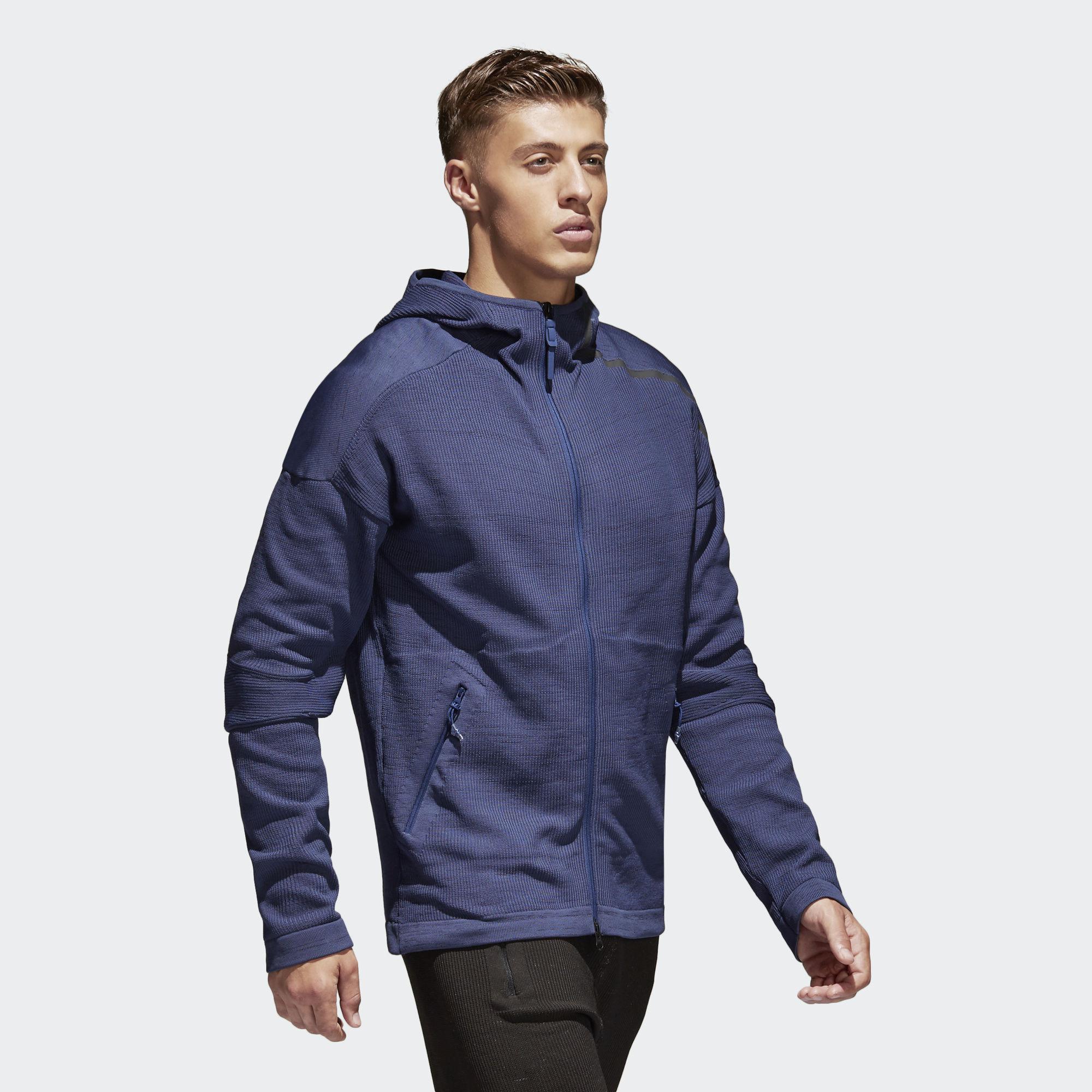 adidas zne hoodie blue