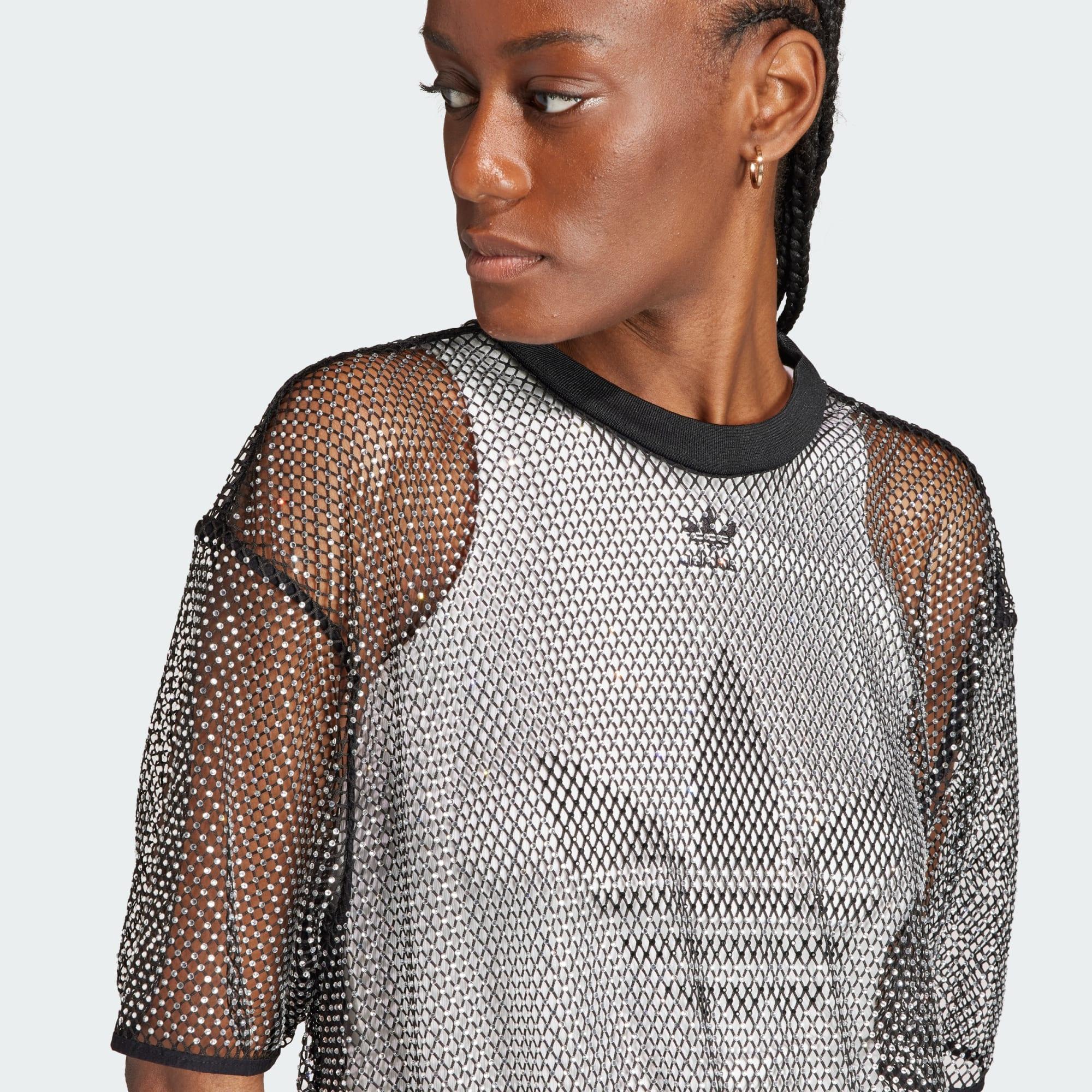 Adidas linear sales mesh t shirt