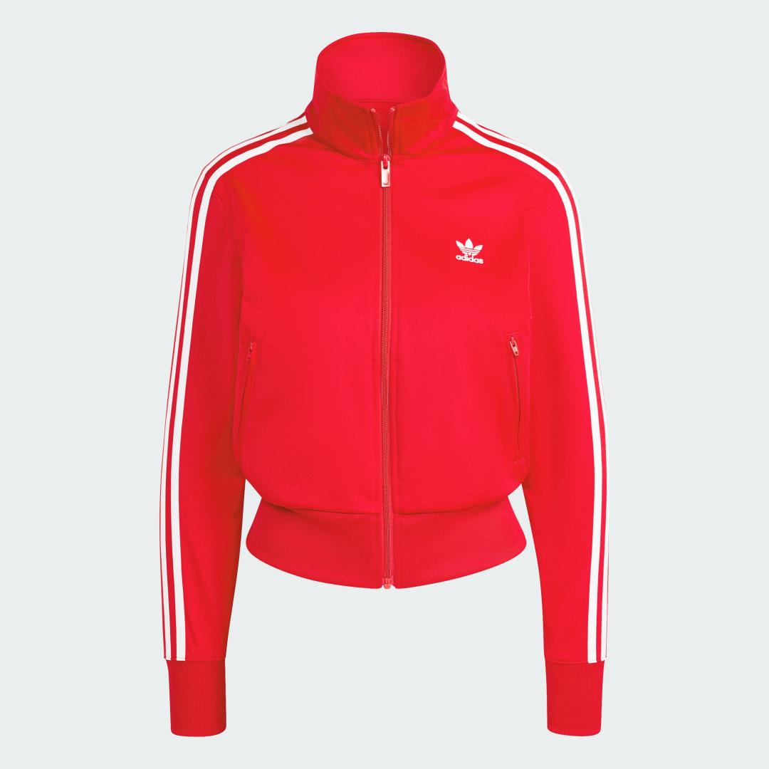 Adidas firebird jacke rot sales