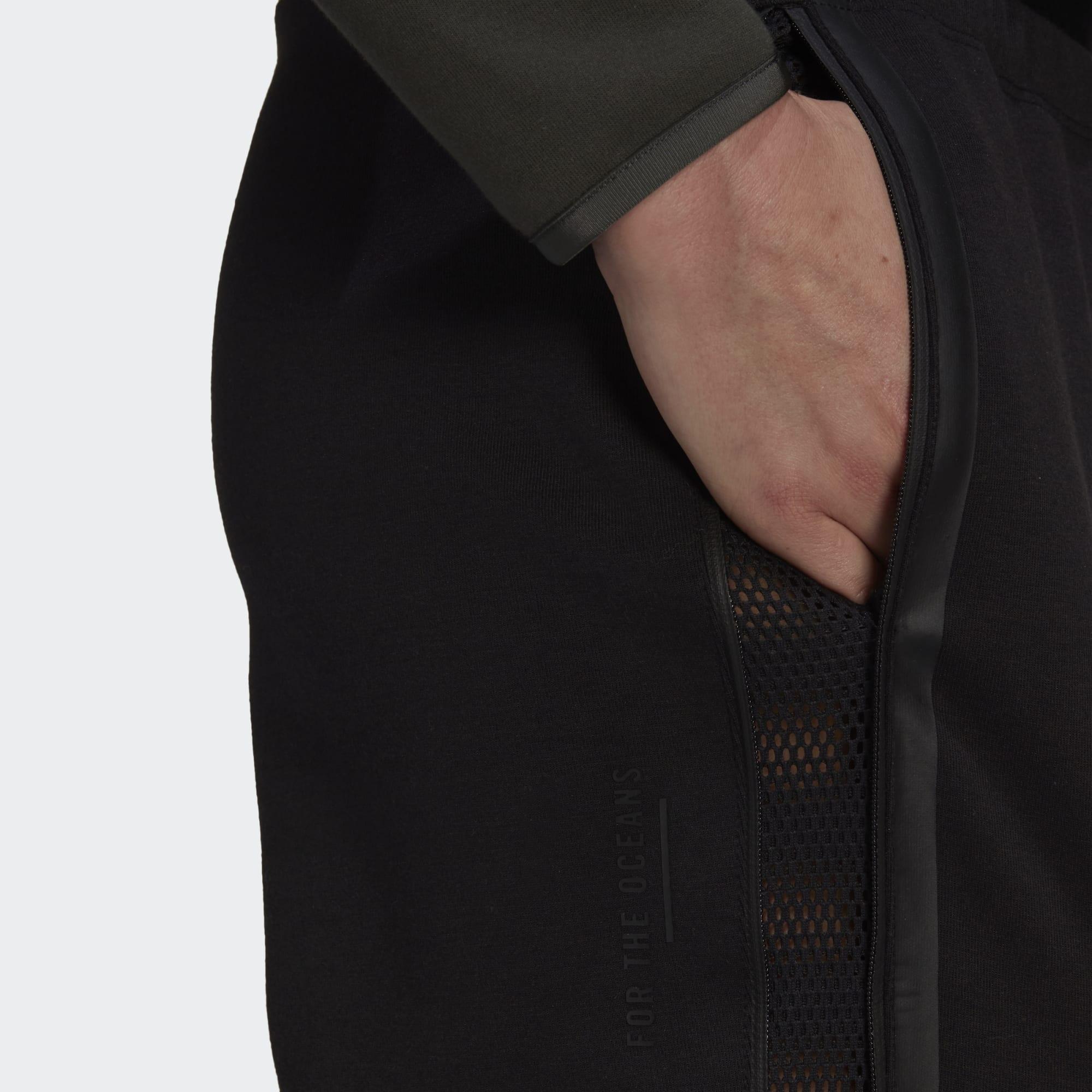 Adidas Synthetic Z N E Parley Pants In Black Lyst