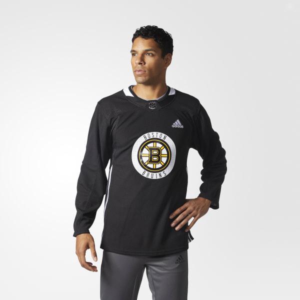 bruins white practice jersey