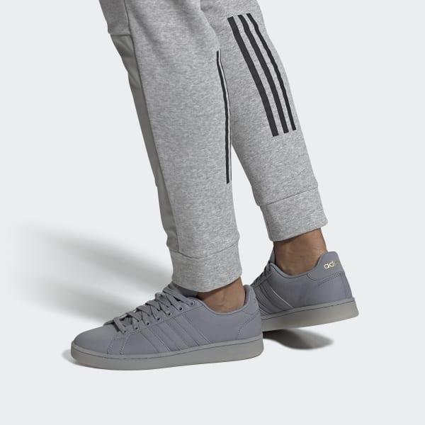adidas grand court shoes grey