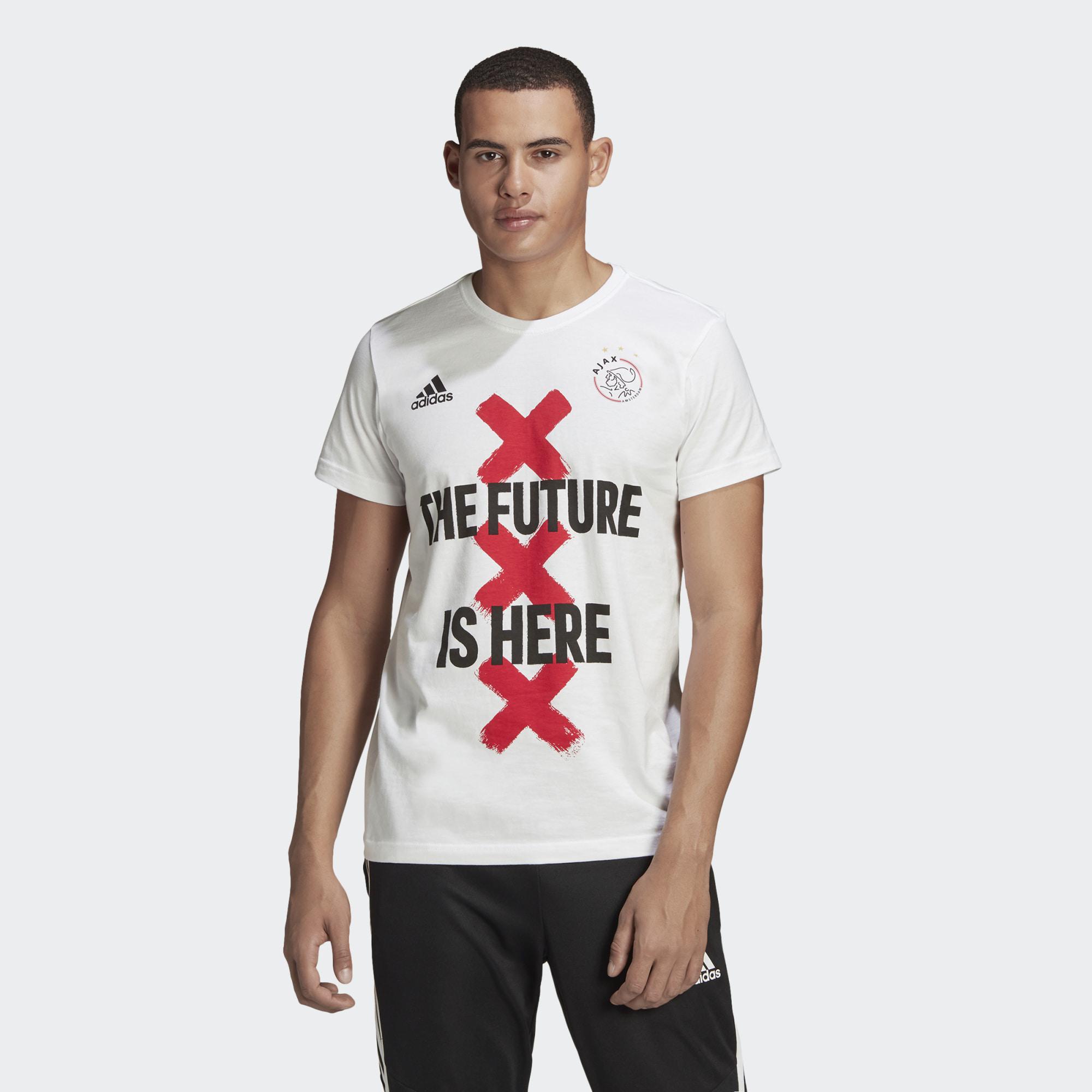 adidas Ajax Amsterdam T-shirt het Wit voor heren | Lyst NL