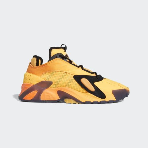 adidas Leather Streetball Shoes in Orange for Men - Lyst
