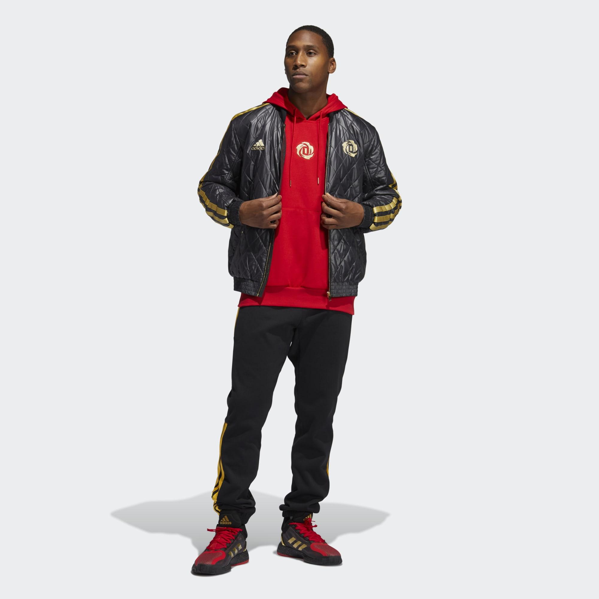 adidas red rose jacket