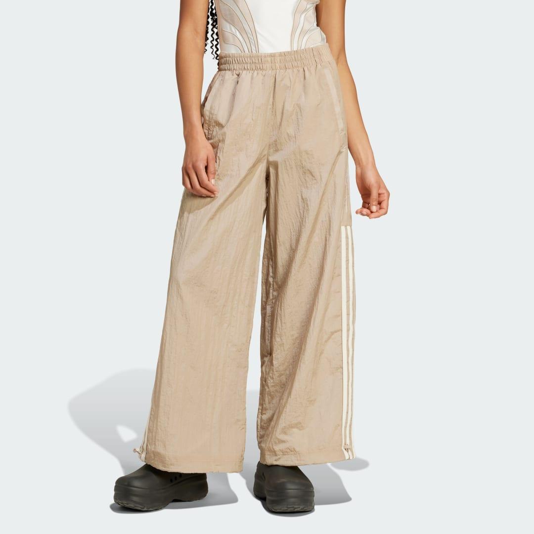adidas Atlanta Cut Line Nylon Track Tracksuit Bottoms in