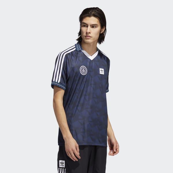adidas Synthetic Bootleague Recycled-polyester Top in Black for ...