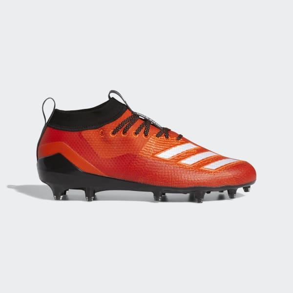 adidas Lace Adizero 8.0 Cleats in Orange for Men - Lyst