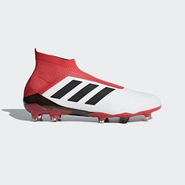 white predator cleats