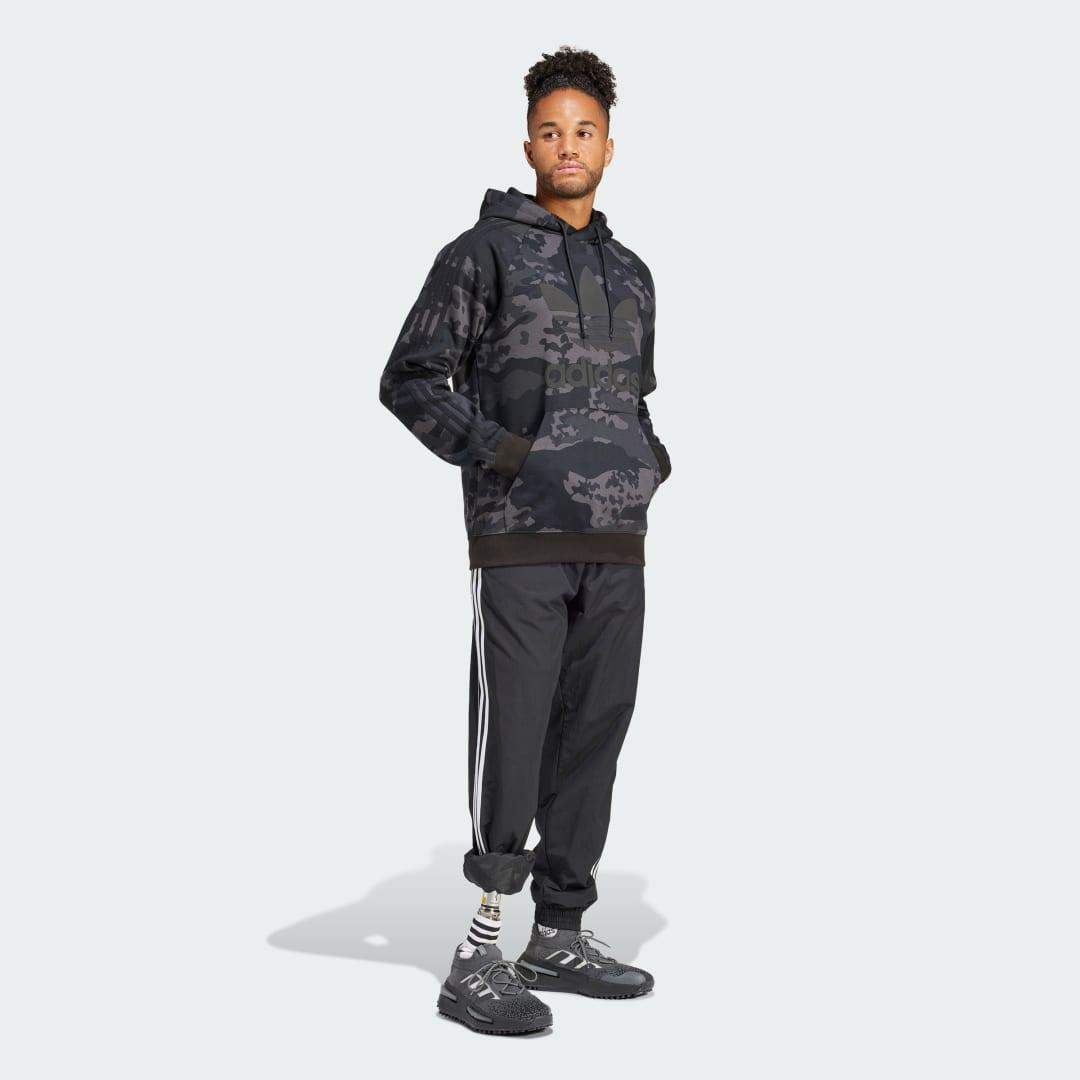 adidas Camo Hoodie in Black for Men Lyst UK