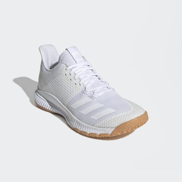 adidas Rubber Crazyflight Bounce 3 in White - Save 75% -