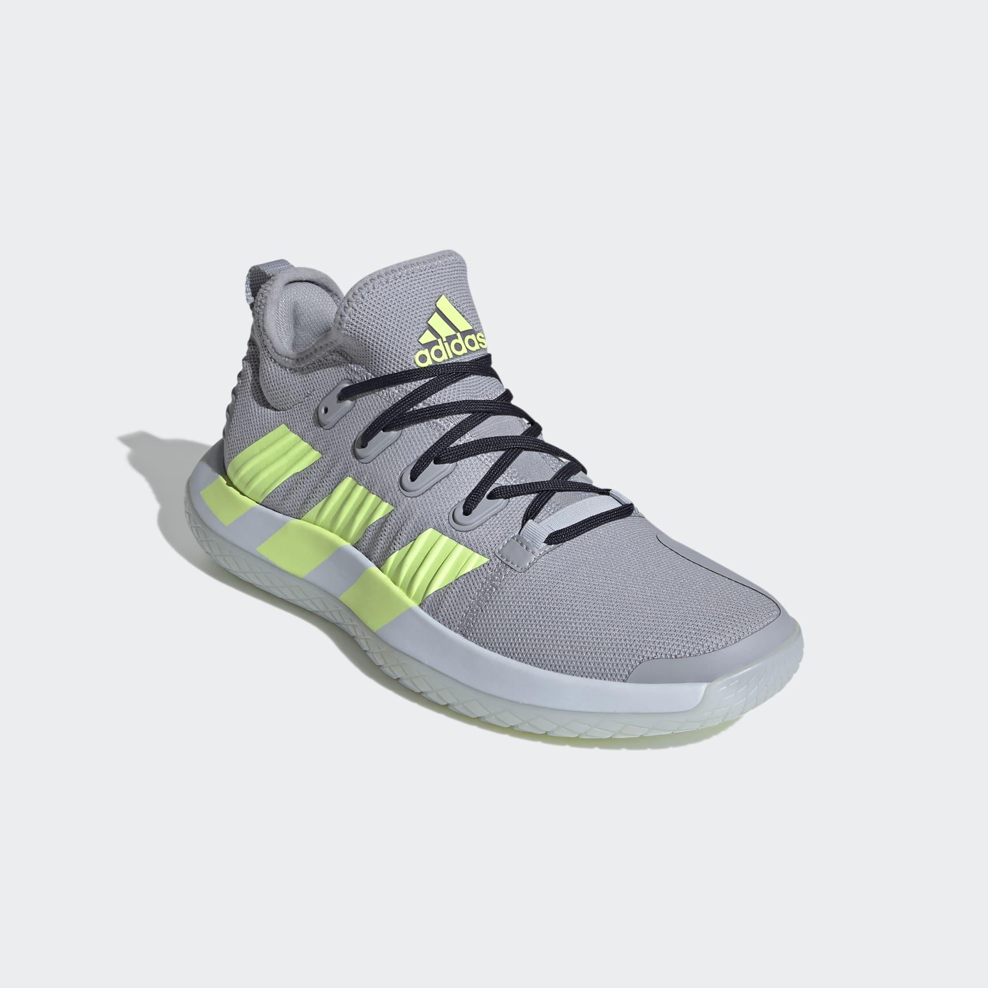adidas Lace Stabil Next Gen Primeblue Handball Shoes in Grey for Men - Lyst